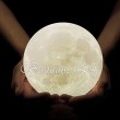 كرة القمر المضيئة كبيرة 18 سم