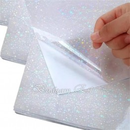 استيكر حماية شفاف نجوم لاصق عرض 20 سم